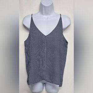 BP Striped Spaghetti Straps Top Silky Smooth Flowy Cami M